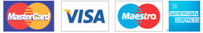 mastercard - visa - maestro - amex