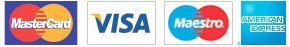 mastercard - visa - maestro - amex